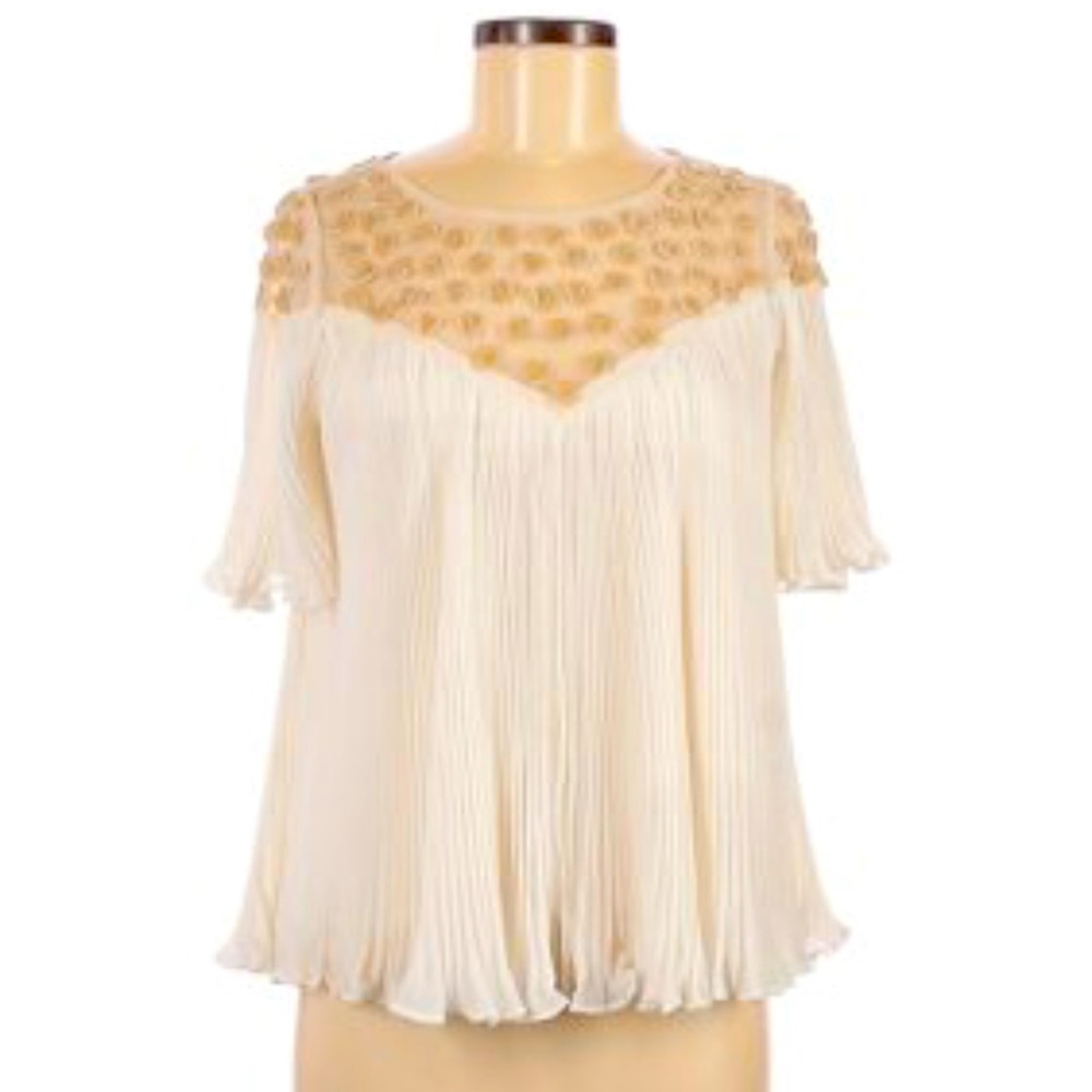 Floreat petal top blouse
